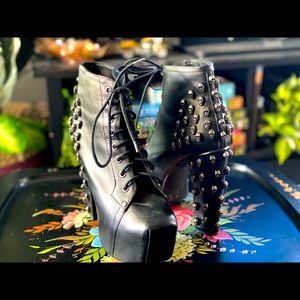 Jeffrey Campbell Skull Booties